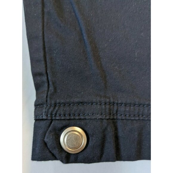 Northern Reflections Women's Capri Pants Cotton Navy Blue Knee Stretch Size 4 - Picture 5 of 9